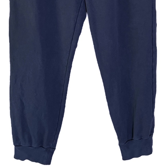 Burberry Mens Munley Embroidered Logo Sweatpants in Navy Blue Size XL - Picture 6 of 12